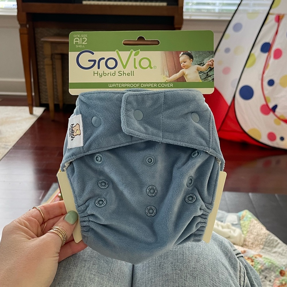 Grovia Hybrid Cloth Diaper (color: Lake)